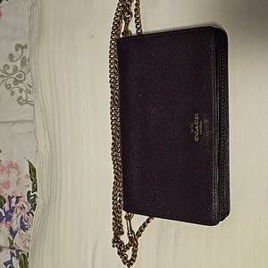 Coach Crossbody chain clutch